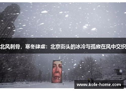 北风刺骨，寒冬肆虐：北京街头的冰冷与孤寂在风中交织